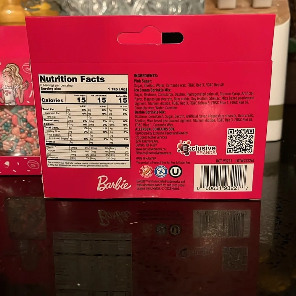 Barbie sprinkle kit x‎ 2 NEW!